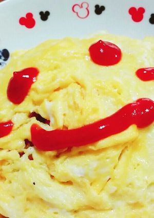 ❁﻿優しい味のニコニコオムライス❁﻿-レシピのメイン写真