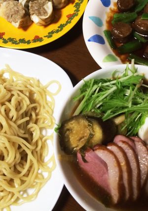 具たっぷりつけ麺-レシピのメイン写真