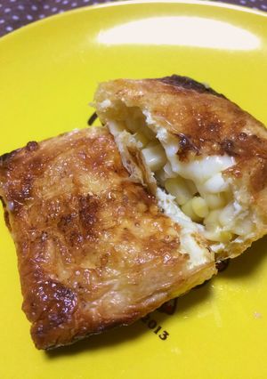 【簡単】さくさくお揚げのコーンチーズ焼き-レシピのメイン写真