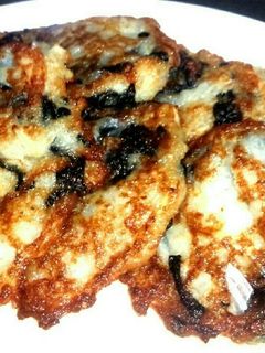 長芋の磯辺焼き(刻みレンコン入り)-レシピのメイン写真