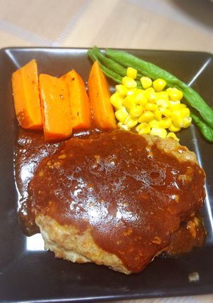 市販のルゥで簡単節約☆絶品デミハンバーグ-レシピのメイン写真
