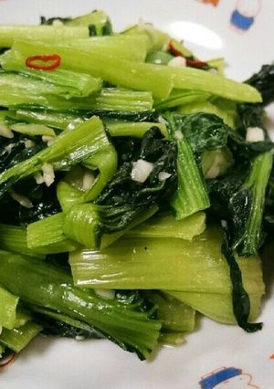 簡単!青菜炒め-レシピのメイン写真