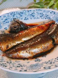圧力鍋で!骨まで食べれるイワシの梅煮-レシピのメイン写真