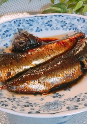 圧力鍋で！骨まで食べれるイワシの梅煮-レシピのメイン写真