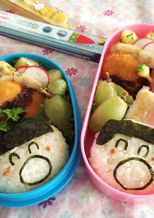 お絵かき弁当♪-レシピのメイン写真