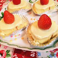 รูปของ スイスロールで簡単可愛いキャンドルケーキ