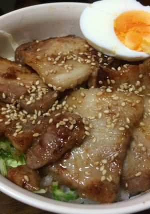 すき焼きのたれで豚丼-レシピのメイン写真