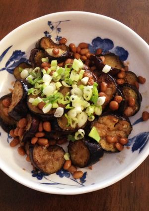 なすと納豆の和風炒め-レシピのメイン写真