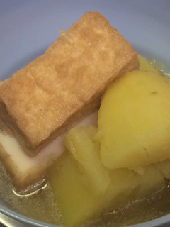 厚揚げとサツマイモの煮物-レシピのメイン写真