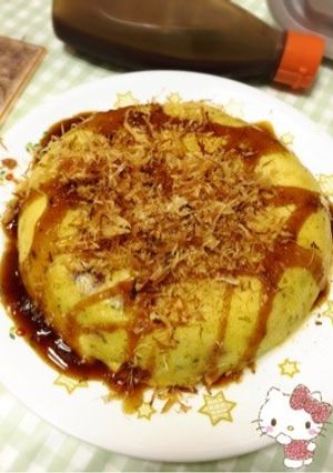 炊飯器でジャンボたこ焼き〜(o˘◡˘o)-レシピのメイン写真