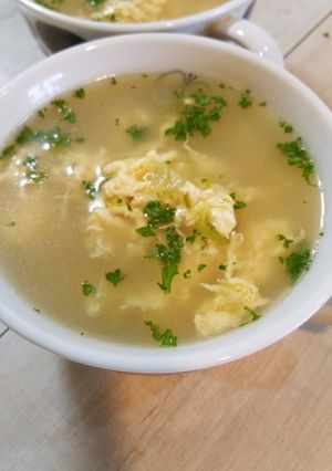 コンソメたまごスープ★ランチ用-レシピのメイン写真