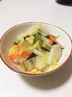 昆布で美味しい!白菜と大根の浅漬け-レシピのメイン写真