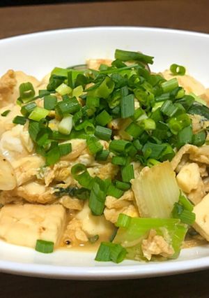 夜食やダイエットに お豆腐代用 親子丼♪-レシピのメイン写真