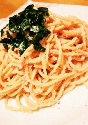 フライパンで簡単明太豆乳パスタ♥-レシピのメイン写真
