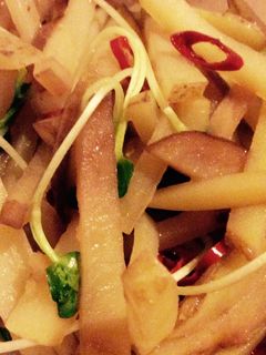 【常備菜】じゃが芋の金平炒め-レシピのメイン写真