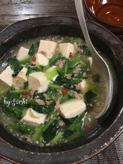 小松菜と豆腐の塩あんかけ-レシピのメイン写真