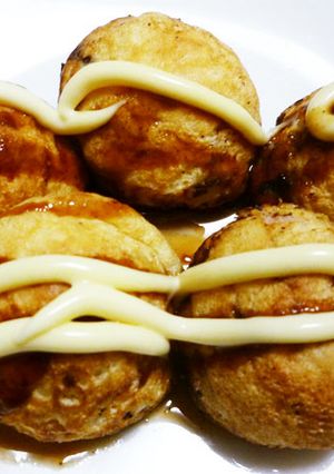 お手軽な材料で　簡単たこ焼き-レシピのメイン写真
