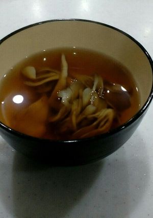 風邪インフルエンザ対策マイタケのお吸い物-レシピのメイン写真