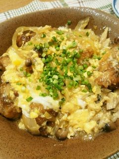 余った唐揚げで*からあげの卵とじ-レシピのメイン写真