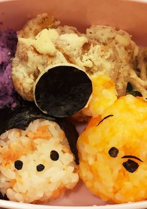 ディズニー ツムツムのキャラ弁-レシピのメイン写真