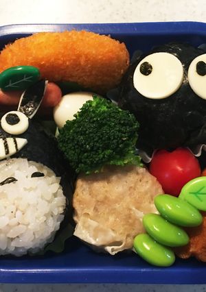 ☆キャラ弁☆トトロ-レシピのメイン写真