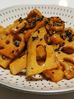 れんこんきんぴら風 (焼肉のタレ炒め♪)-レシピのメイン写真