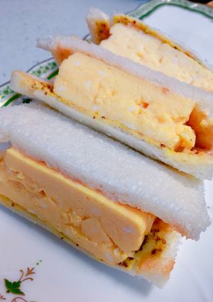 サンドイッチ(とろとろ厚焼き卵)-レシピのメイン写真