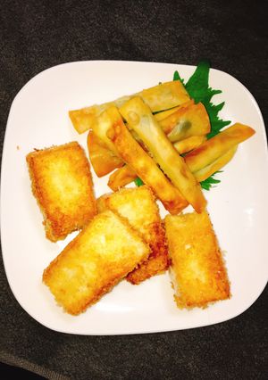 はんぺんハムチーズフライ☆枝豆カリッと揚-レシピのメイン写真