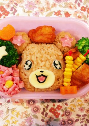 キャラ弁♡魔法つかいプリキュアのモフルン-レシピのメイン写真