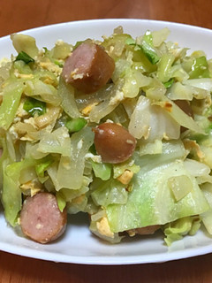 時短♪キャベツたっぷりポトフ風 卵とじ-レシピのメイン写真