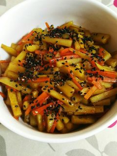 サツマイモの甘味きんぴら★-レシピのメイン写真