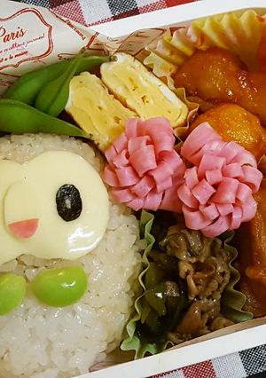 キャラ弁　ポケモンより★モクロー★-レシピのメイン写真