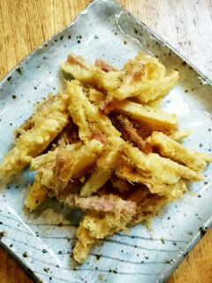 じゃがいもとベーコンのおつまみ天ぷら-レシピのメイン写真