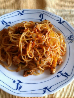 簡単で美味しい!オイルサーディンのパスタ-レシピのメイン写真