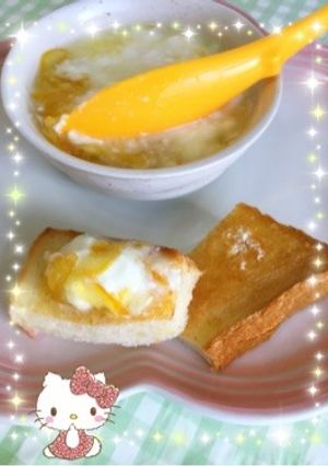 変わりトースト〜(o˘◡˘o)♡-レシピのメイン写真