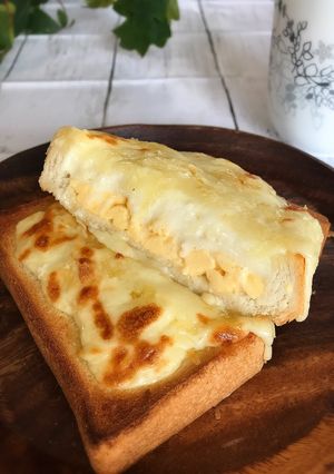 レンジで簡単♪エッググラタントースト-レシピのメイン写真