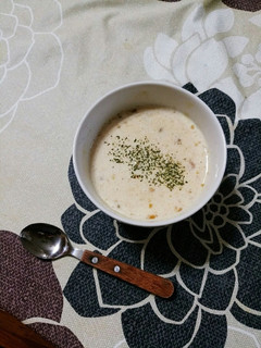 超簡単ずぼら飯:納豆の牛乳みそ汁-レシピのメイン写真