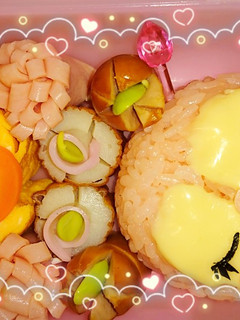 キャラ弁✨おやすみ❇ドキンちゃん-レシピのメイン写真
