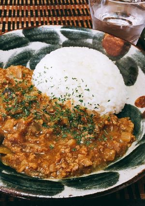 【湯煎】ポリ袋でキーマカレーを作ろう！-レシピのメイン写真
