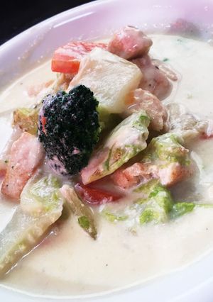 ＊鶏肉と白菜の豆腐クリーム煮＊-レシピのメイン写真