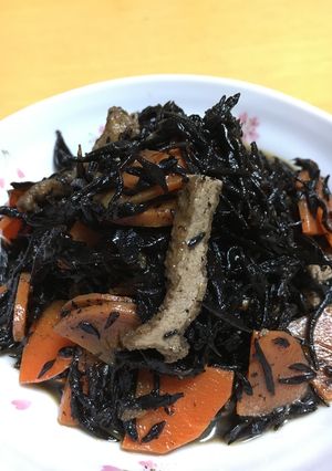 繊維質！ひじきの煮物-レシピのメイン写真