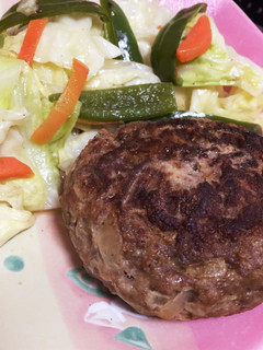 炒めてこねて焼く!だけ簡単ハンバーグ♪-レシピのメイン写真