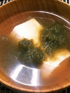 お豆腐のお吸い物♡-レシピのメイン写真