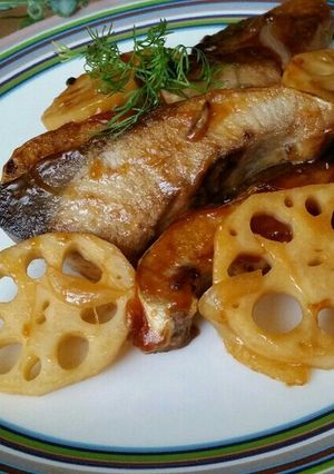 ✨ブリと蓮根の甘酢餡✨-レシピのメイン写真