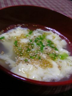 たまごの塩スープ-レシピのメイン写真