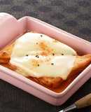 レンジで簡単！お魚厚揚げのめんつゆチーズ