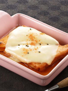 レンジで簡単!お魚厚揚げのめんつゆチーズ-レシピのメイン写真