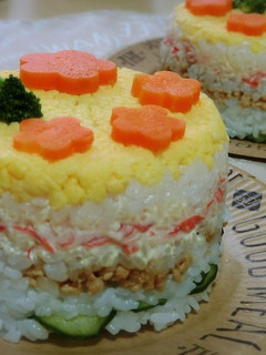 デコレーション寿司ケーキ-レシピのメイン写真