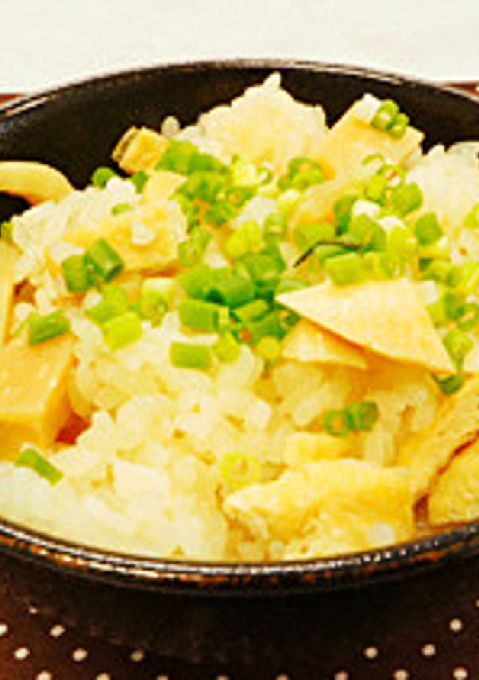 鰹黄金だしで作る簡単筍ごはん♪　-レシピのメイン写真