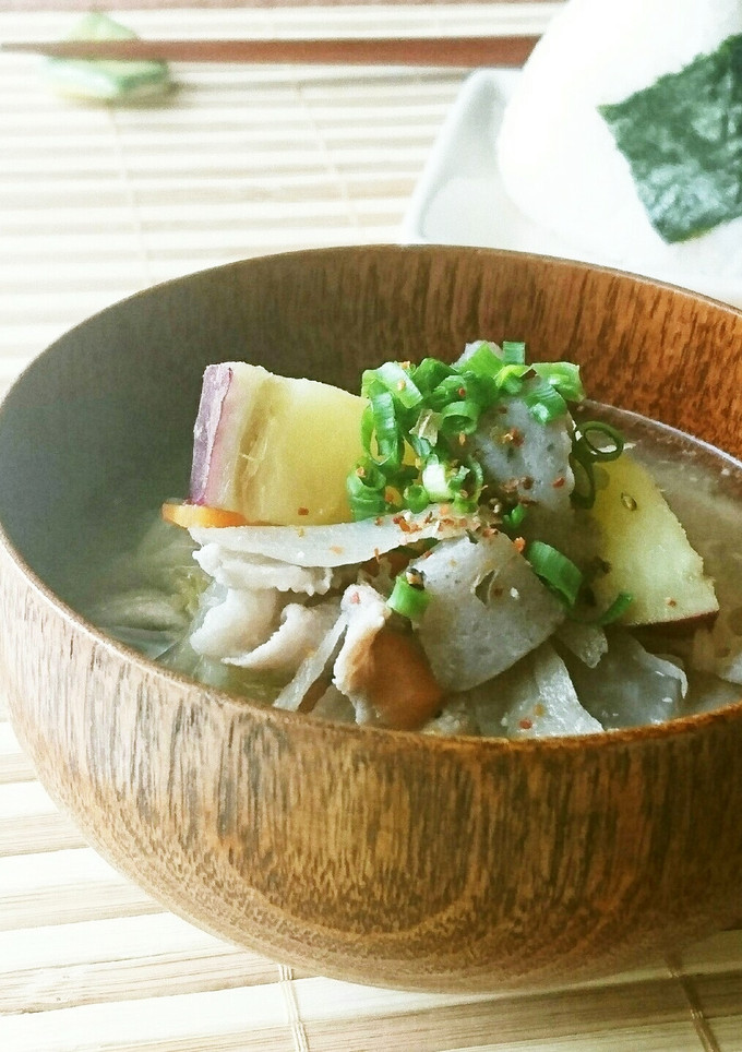 ぽかぽか♪私が作るさつまいもの豚汁-レシピのメイン写真